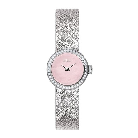 Christian Dior La Mini D de Dior Satine Watch .